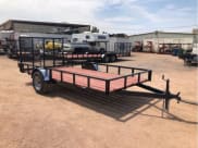 2021 Gravely 14ft single axle Utility Trailer available for rent in Queen Creek, Arizona