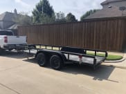 2019 C & M Trailers 16 ft flatbed trailer Utility Trailer available for rent in McKinney, TX, Texas