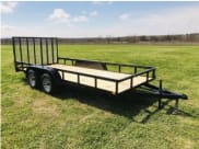 2021 C & M Trailers Trailer 76 x 16 Light Utility Trailer available for rent in Spring, Texas