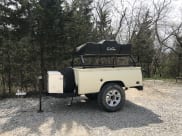 1975 Ford CVT roof top tent camp trailer. Popup Trailer available for rent in Overland Park, Kansas