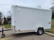 2022 Interstate Enclosed utility trailer  available for rent in Monroe, Wisconsin