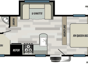 2022 Forest River Salem Cruise Lite Travel Trailer available for rent in South Lake Tahoe, California