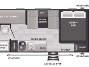 2022 Keystone Hideout Travel Trailer available for rent in Muskegon, Michigan