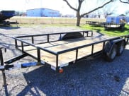 2010 Top Hat Car Hauler Utility Trailer  available for rent in Dahlonega, Georgia