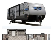 2022 Forest River Salem Travel Trailer available for rent in Linwood, North Carolina