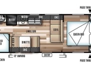 2018 Forest River Salem Cruise Lite Travel Trailer available for rent in SINTON, Texas