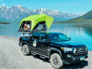 2021 Toyota Tacoma Truck Camper available for rent in Anchorage, Alaska