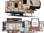 2019 Flagstaff Classic Super Lite Fifth Wheel available for rent in KERNERSVILLE, North Carolina