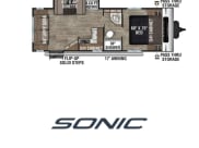 2020 Venture RV Sonic Travel Trailer available for rent in Stephenville, Texas