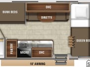 2019 Jayco Jay Flight SLX Travel Trailer available for rent in CANTON, Georgia