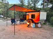 2023 Custom Retro Travel Trailer available for rent in Evergreen, Colorado