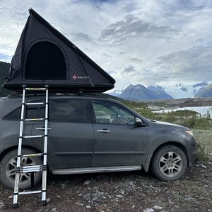 2007 Acura MDX with roof top tent, fully equipped for your road trip