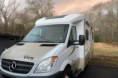 Mercedes Winnebago-Steam cleaned and disinfected as re