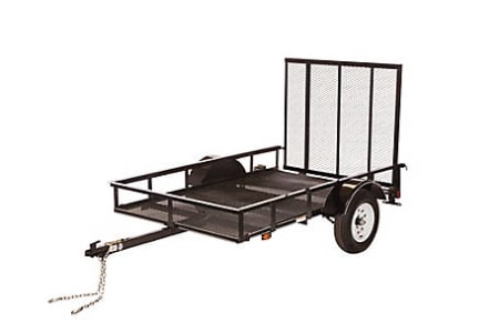 5x8 utility trailer with ramp liftgate