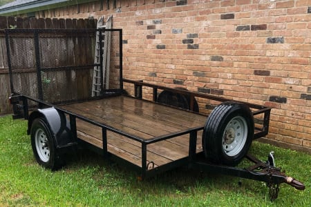 Mont Belvieu TX 2002 Top Hat Utility Trailer