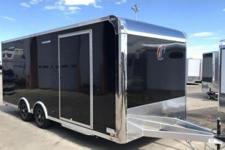 2020 Aluminum enclosed trailer car hauler.