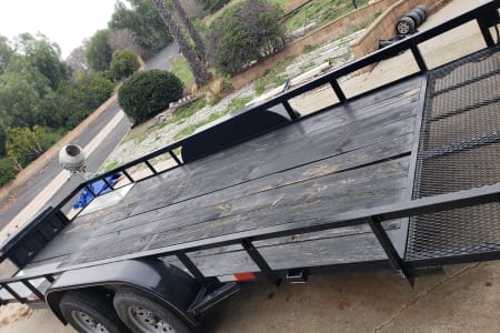 2020 21' Flatbed trailer