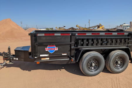 2021 6x12 Patriot Dump Trailer