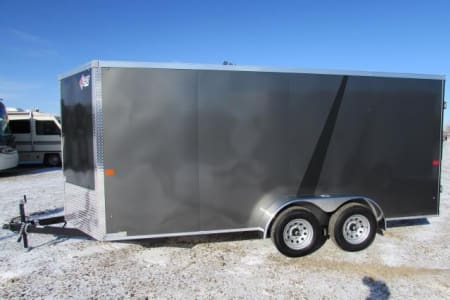 2022 Aero enclosed utility/light auto trailer