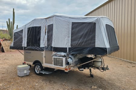 2015 Livin' Lite Ouicksilver 8.0 Tent trailer