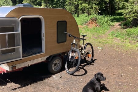 Lightweight Queen Teardrop Trailer