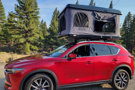 2018 Mazda w/Rooftop Tent