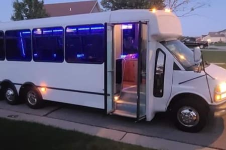 Party Bus, 14 Seat Bus - You Drive or We Drive - No Special License Needed