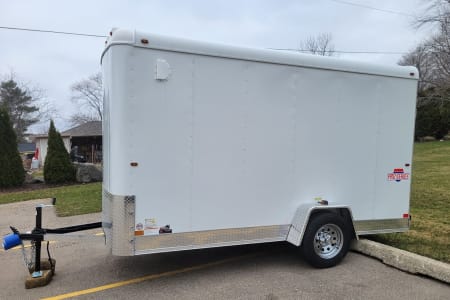 2022 6'x12' Interstate enclosed utility trailer