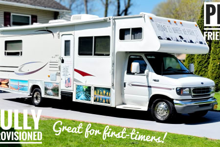 Fully equipped motorhome - everything included - jump in and enjoy!