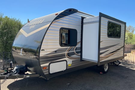 2022 Forest River AURORA 18BHS BRAND NEW Travel Trailer Sleeps 5
