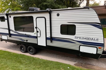 2022 Keystone RV Springdale with Solar and bunks !