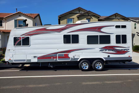 travel trailer rental roseville ca