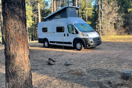 VaNessa-2022 Winnebago Solis 59PX 4-Season, Pop-Up, AC, Generator and Solar