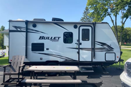 Family Glamper Compact! 2021 Keystone Bullet Crossfire 1700BH