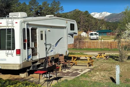 Estes Park CAMPSITE and 5th Wheel | NO Delivery Fees | LOW Insurance