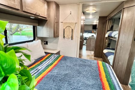 Class C Winnebago Spirit | Sleeps 7 | Kind Spirit Adventures