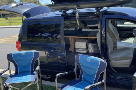 Camp with a Fully Outfitted Minivan