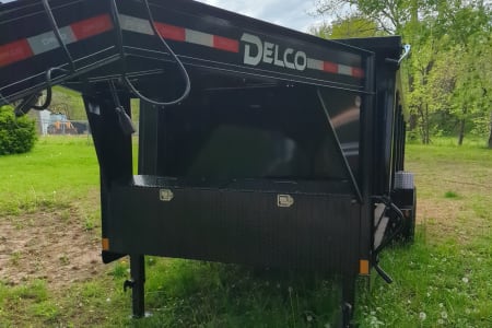 2022 16' DELCO Dump Trailer