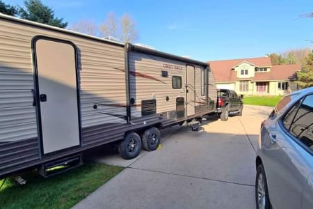 2017 Forest River Cherokees Bunk Trailer Sleeps up to 10