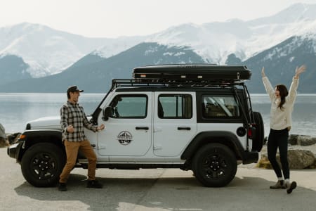 Anchorage AK Klondike - River Wild Camper Vans - 2023 Jeep Wrangler Camper