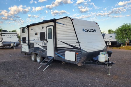 Mesa AZ 2020 guide 23 ft Bunkhouse sleeps 8
