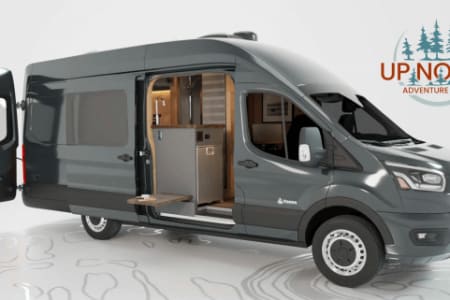 LUXURY Camper Van - 2022 Ford Transit. All amenities & mileage included.