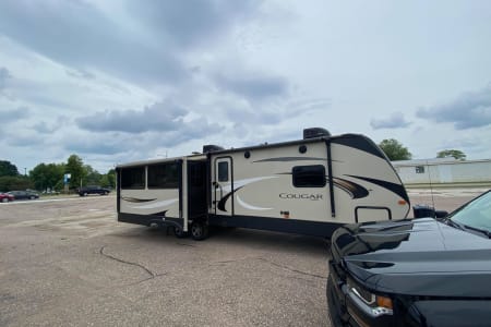 2019 Keystone RV Cougar for glamping needs!