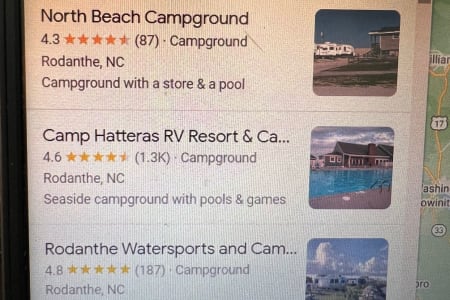 CapeHatterasNationalSeashore Rv Rentals