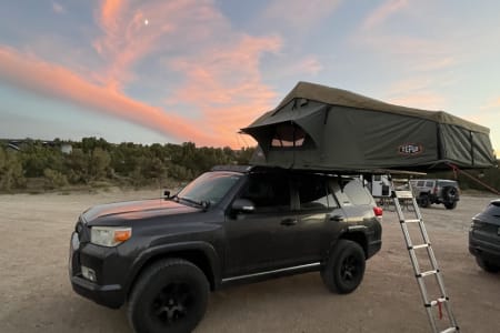 Toyota 4Runner with Rooftop Tent