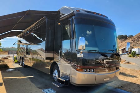 2014 Entegra Coach Anthem Fireplace on the Roam