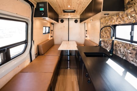 2021 California Custom Vans - Luxury Build With Shower, Dinette, and More!