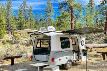 Go Glamping in 2024 Happier Camper trailer (Delivery to your site only)