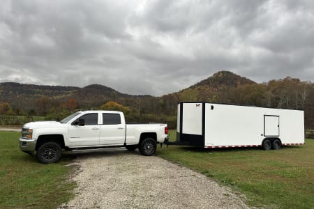 2024 8.5ft wide x 28ft long Enclosed Trailer