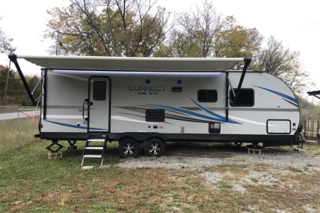 2019 KZ Connect.  Stationary private campground near Lake Barkley and LBL